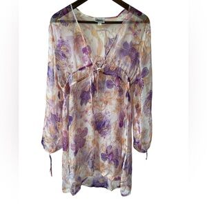 Christies Vintage Silk Swim Coverup